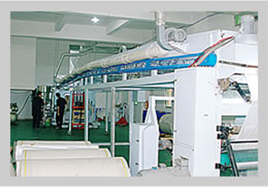 糊を塗布する為の機械